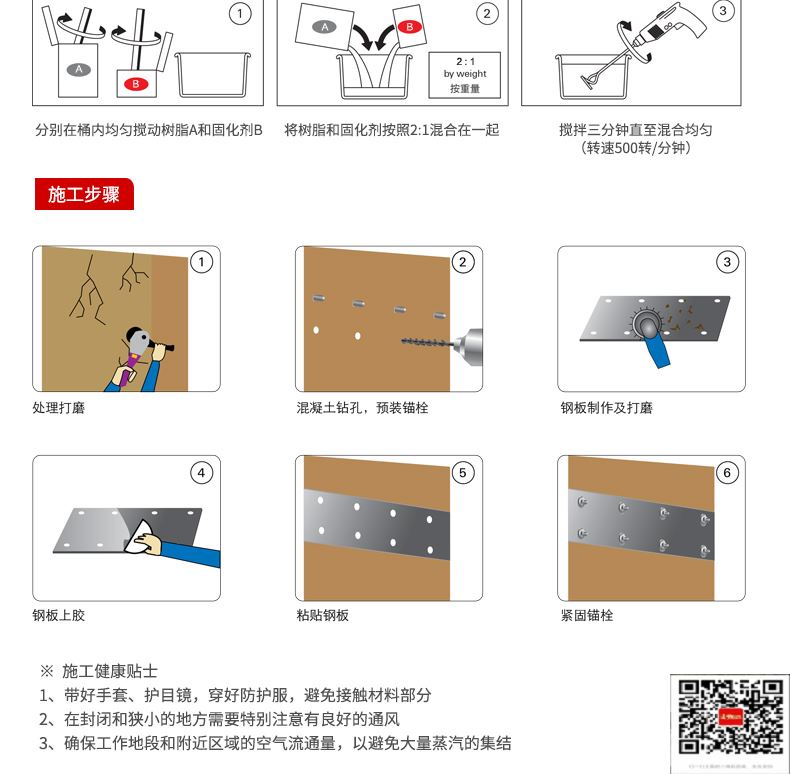 包钢博白粘钢加固施工过程